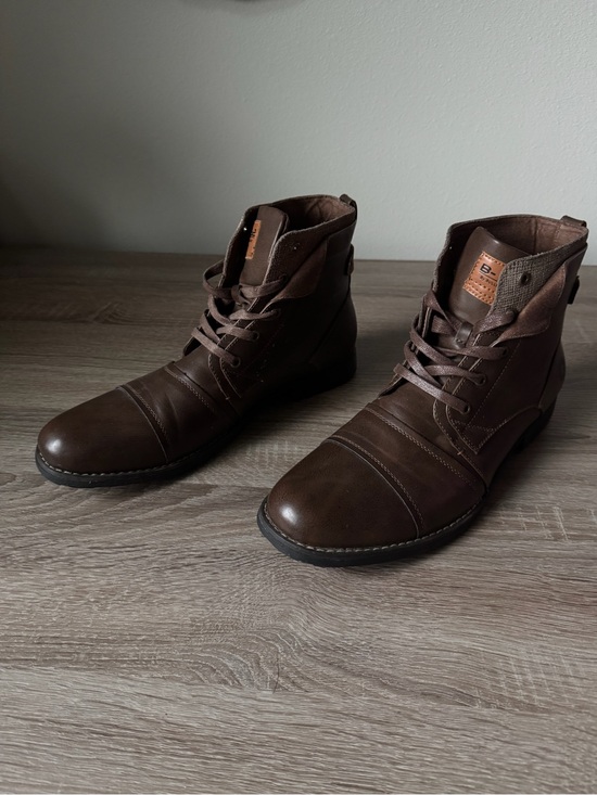 Bullboxer Other - Bullboxer B-52 Vinny Brown Combat Boots Men's US 12 Lace Up Ankle Boots‎